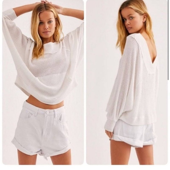 Free People Sweaters - NWT Free People westend sweater pullover top shirt blouse